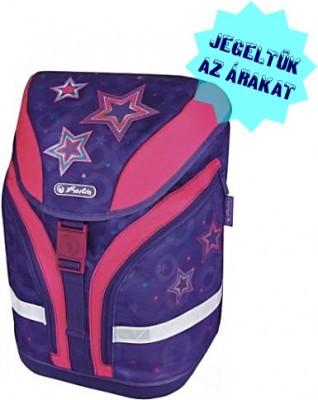 Herlitz alsós ergonomikus iskolatáska Motion üres Stars