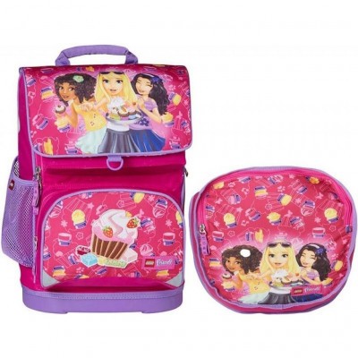Lego iskolatáska szett, Friends Cupcake Maxi 2 részes