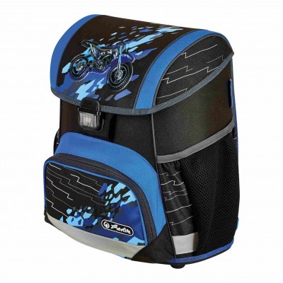 Herlitz alsós merevfalú ergonomikus iskolatáska Loop üres CamouCross