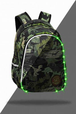 Cool Pack hátizsák, iskolatáska JIMMY Led Adventure Park