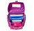 Herlitz alsós merevfalú ergonomikus iskolatáska mágneszáras Midi Plus Pink Cubes