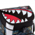 Ars Una alsós merevfalú ergonomikus kompakt easy mágneszáras iskolatáska Flying Sharks (5001) 20